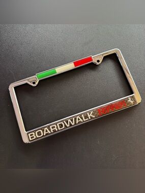 Ferrari Vintage License Plate Frame